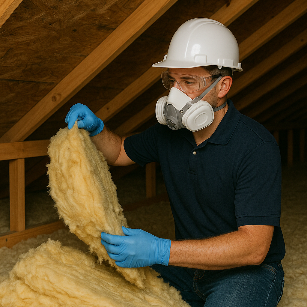 Attic Insulation Removal & Replacement
